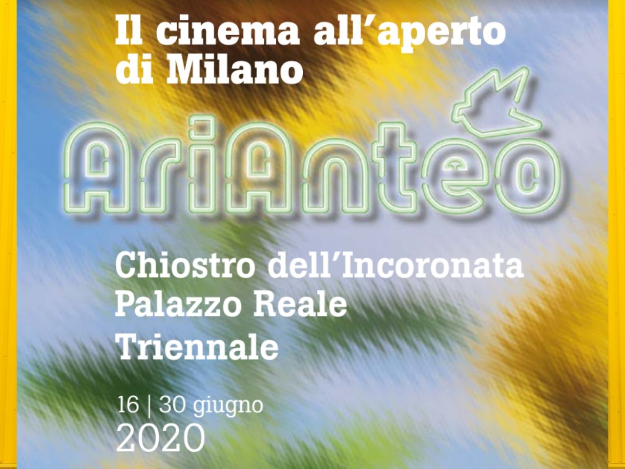 AriAnteo, cinema all’aperto a Milano