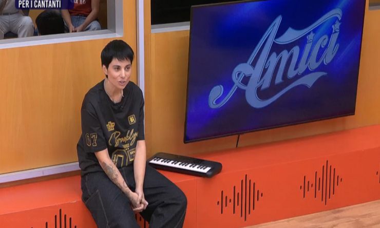 Giordana nella scuola di Amici