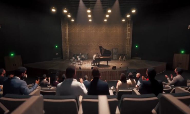Immagine interna dell'Auditorium