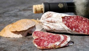 Salame pronto per la sagra