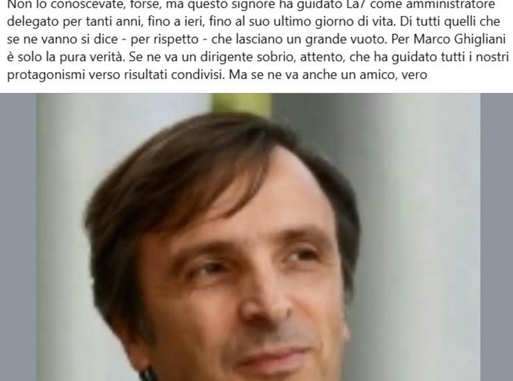 lutto nel mondo della tv, ecco che e successo