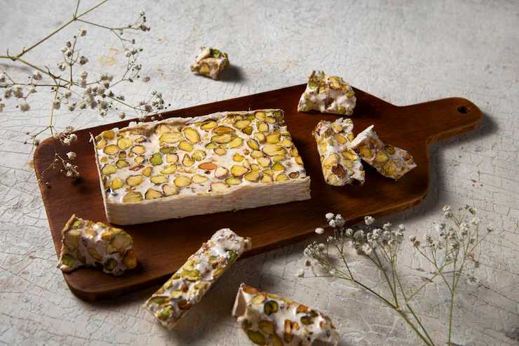 Torrone pronto da mangiare